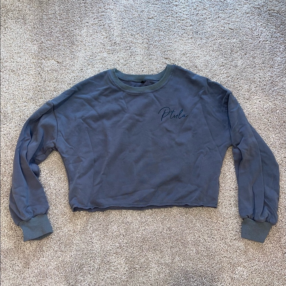 LIKE NEW - Ptula cropped sweatshirt - Size M